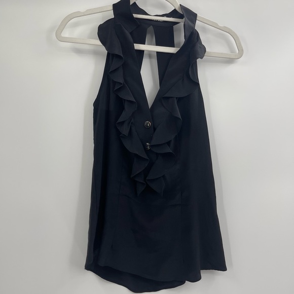 Women’s sunner silk camisole black cami top size ss - Picture 1 of 6